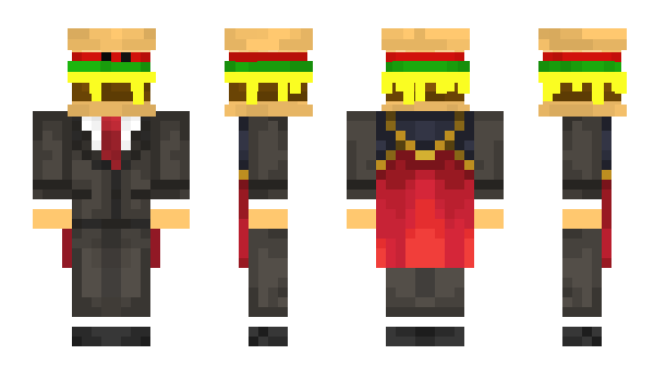 Minecraft skin BaconBurgerman_