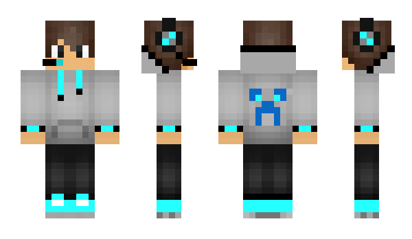 Minecraft skin Nakr