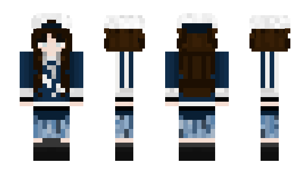 Minecraft skin BLUE_LOC