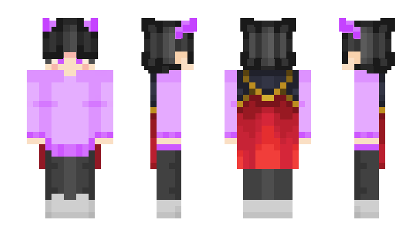 Minecraft skin rPurple