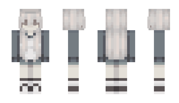 Minecraft скин по нику Human_Anthro