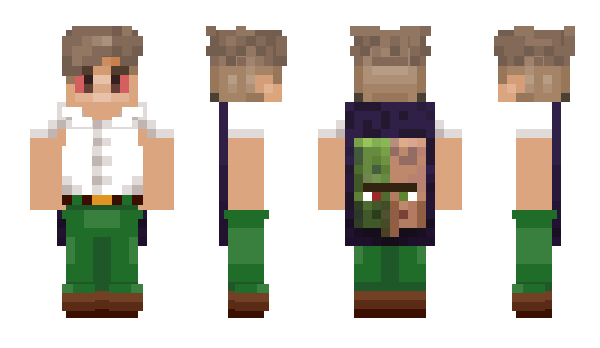 Minecraft skin Puddru