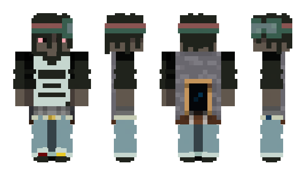 Minecraft skin Matrix1337_