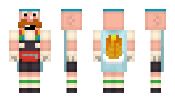 Minecraft skin PODD