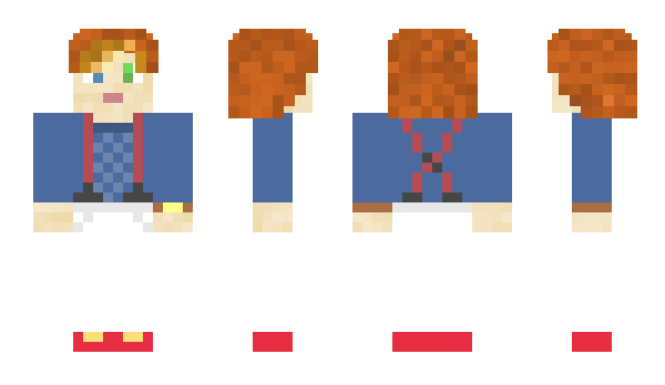 Minecraft скін по ніку David_Bowie