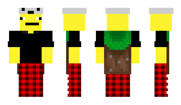 Minecraft skin CACAcaleb
