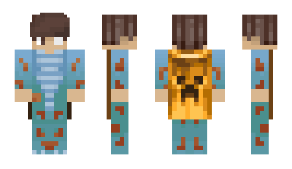 Minecraft skin MilkQuake