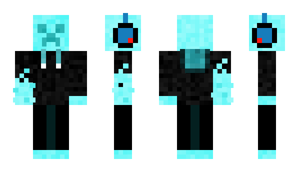 Minecraft skin icycreeper1003