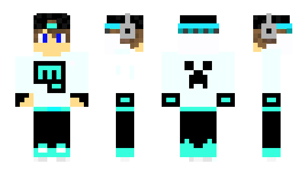 Minecraft скин по нику Danskin