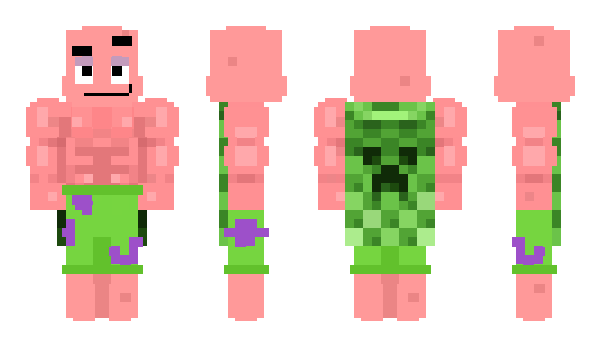 Minecraft skin PatrickStarzzz
