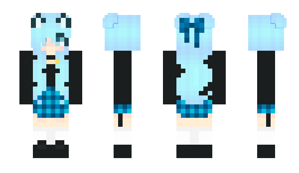Minecraft skin TRANHU