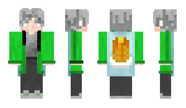 Minecraft скин по нику Aikero_sero_
