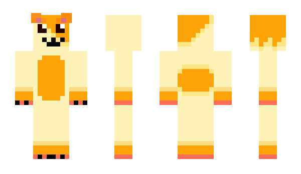 Minecraft skin Rashy