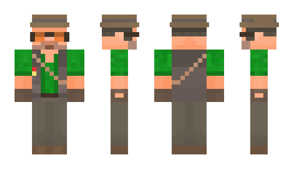 Minecraft скін по ніку Ubdobe