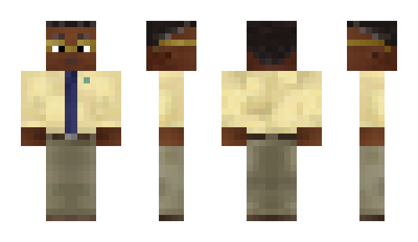 Minecraft skin GusFring