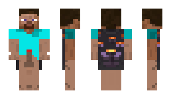 Minecraft skin TzManoBrown