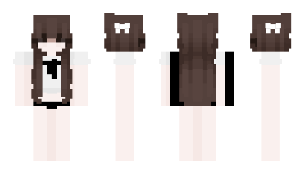 Minecraft скін по ніку cutecomgirlXD