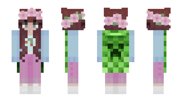 Minecraft скин по нику EmiFox8
