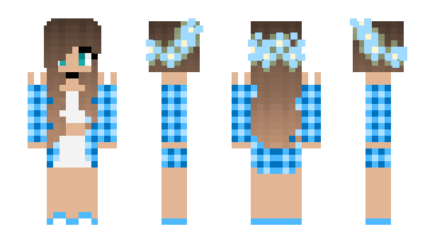 Minecraft скін по ніку Molly_Sloan