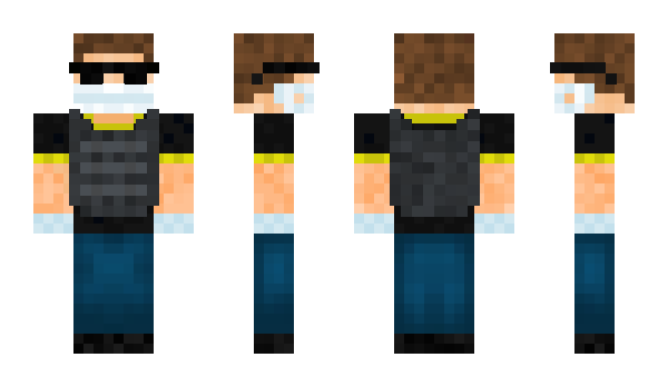 Minecraft skin MrElle