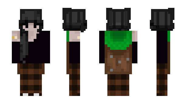 Minecraft skin Zazufoua