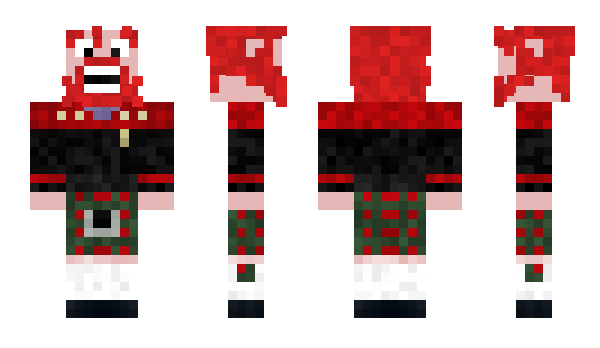 Minecraft skin TheScottishbstrd