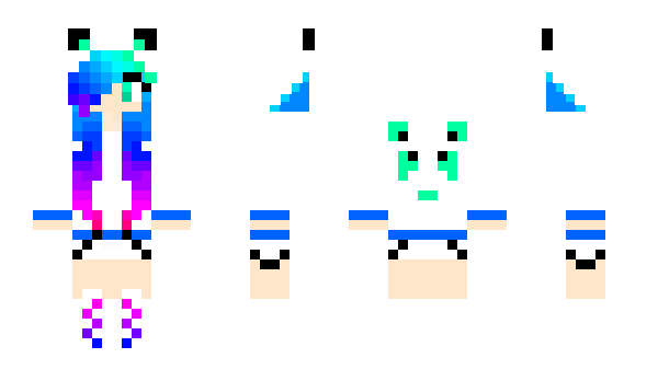 Minecraft skin azrayalia