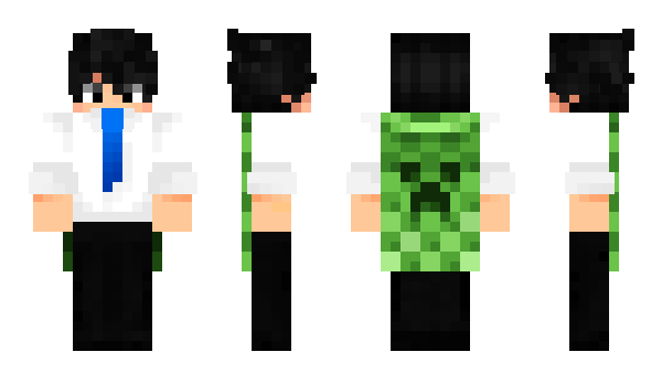 Minecraft skin CarloScore