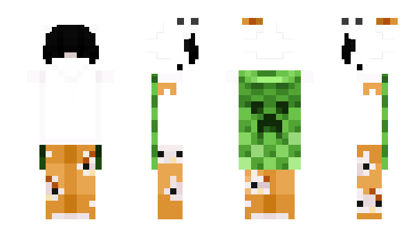 Minecraft skin HoneySalted