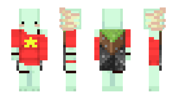 Minecraft skin TheOwOAxolotl