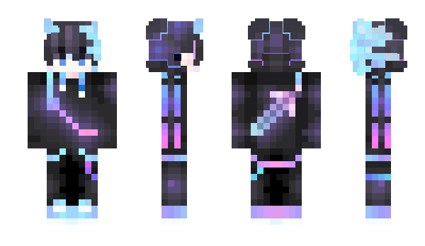 Minecraft skin BlueDemons