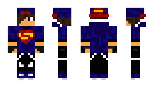 Minecraft skin UltraSuperBoy