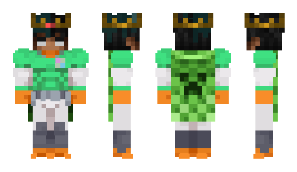 Minecraft skin Pythoral