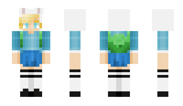 Minecraft skin KamikazeWaifu