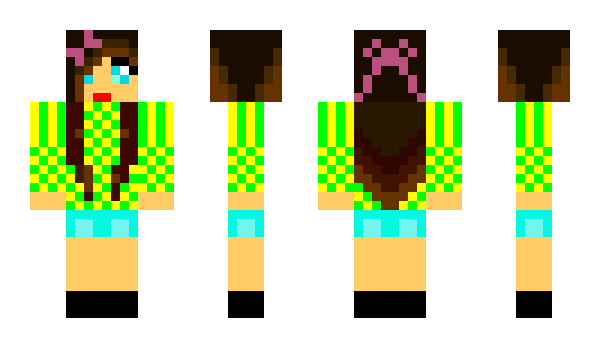 Minecraft skin Michelle_Celine