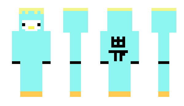 Minecraft skin BByu_BByu