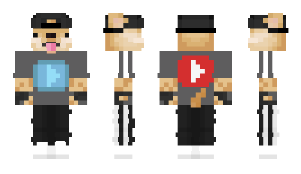 Minecraft skin dmmaor