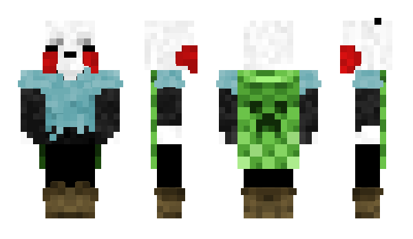 Killer Sans  Minecraft Skin