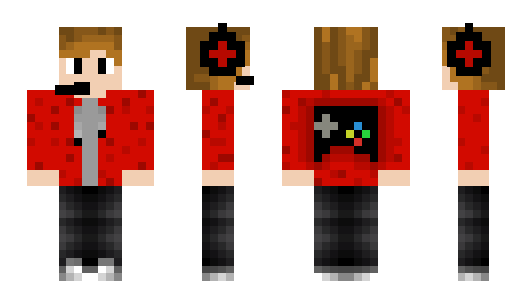 Minecraft skin XCELxRAIDERZ