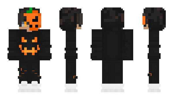 Minecraft skin BlockerF