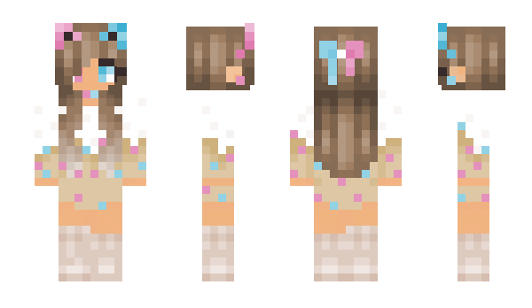 Minecraft skin Girlgaming01