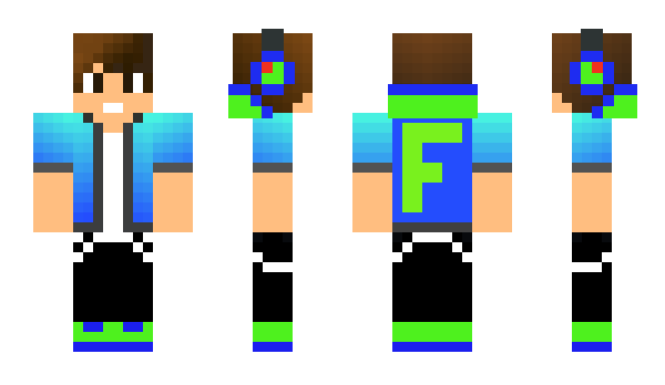 Minecraft skin Flixbus9