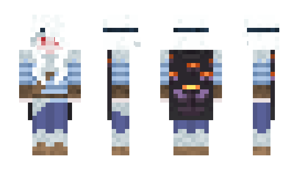 Minecraft skin FireHope