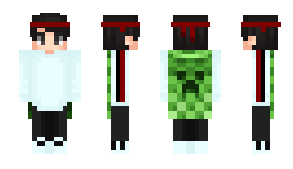 Minecraft скин по нику ItzNotMe