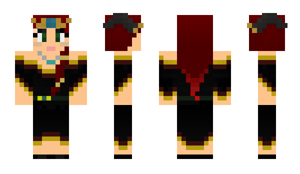 Minecraft skin Ketsukei