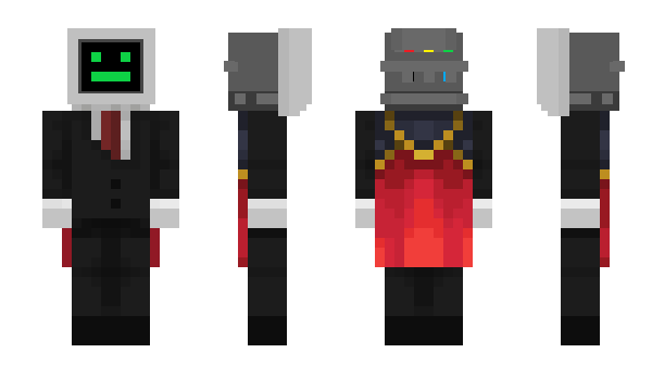 Minecraft skin CrevsBot