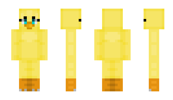 Minecraft skin Chickeen