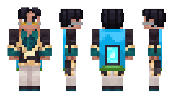Minecraft skin I_Dlant