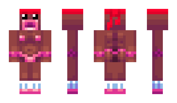 Minecraft skin Darumu