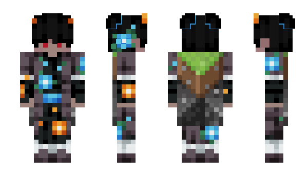 Minecraft skin Orkitty